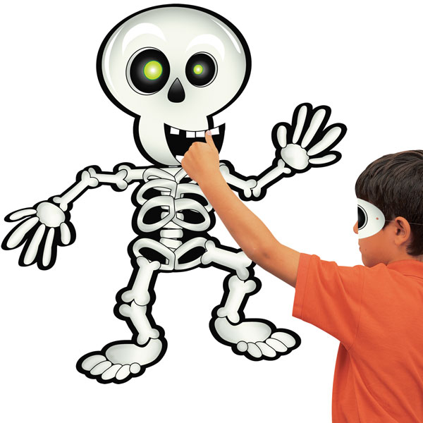 Juhlapeli Halloween (luuranko)