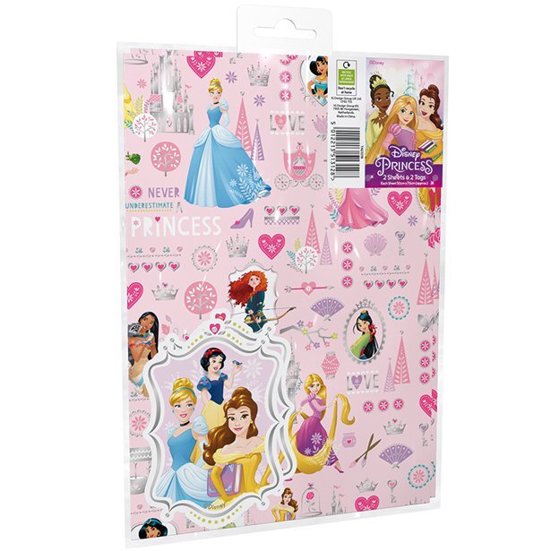Lahjapaperiarkki - Disney Prinsessat
