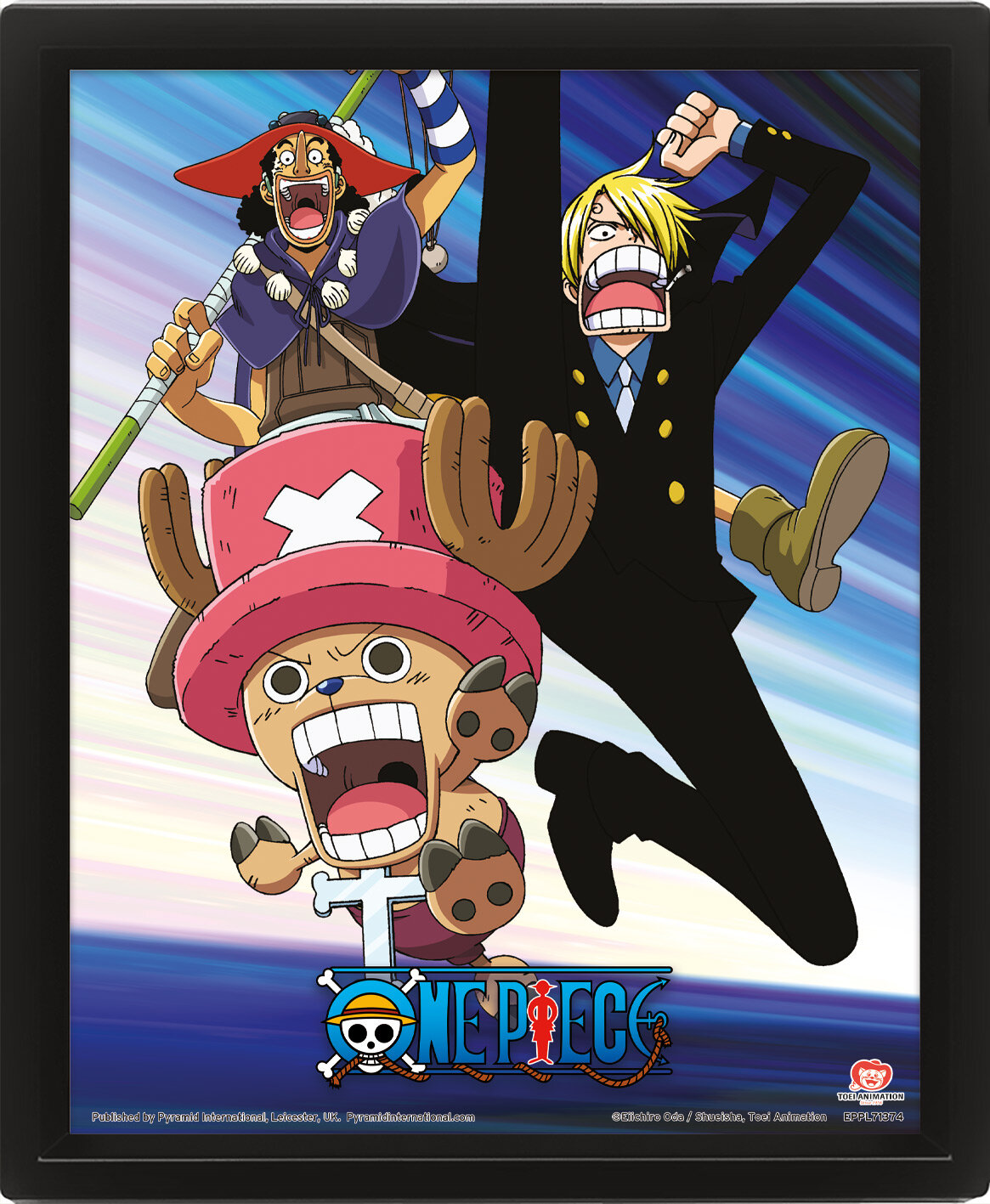 One Piece - 3D Canvas-taulu