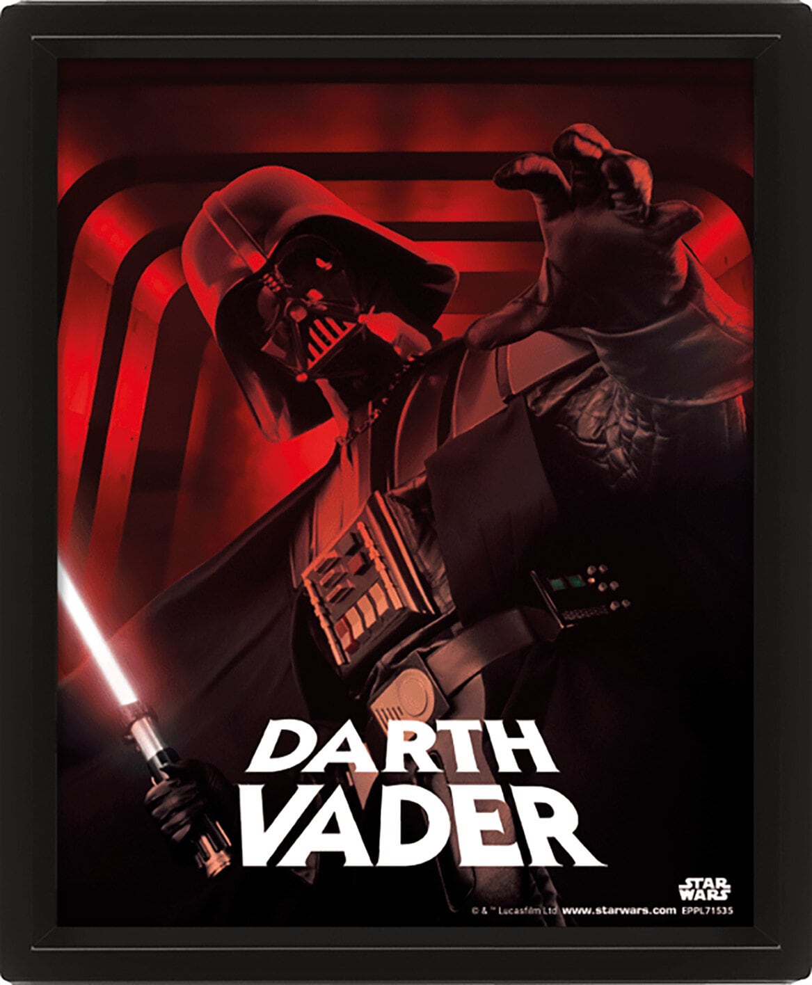 Star Wars - 3D Canvas-taulu Darth Vader