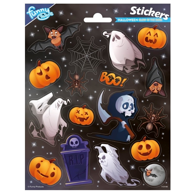 Halloween Tarrat Glow in the dark