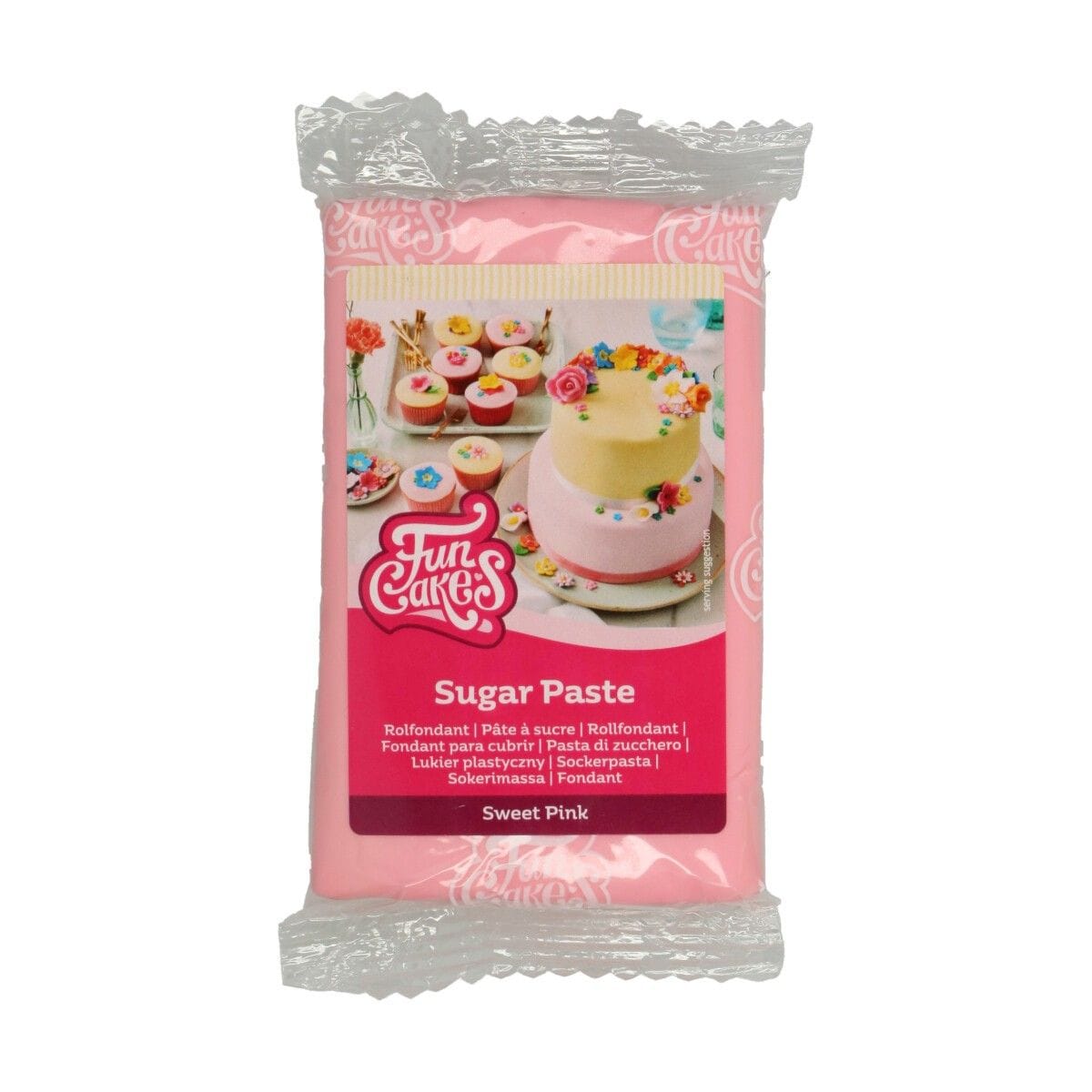 FunCakes - Sokerimassa Vaaleanpunainen 250 grammaa