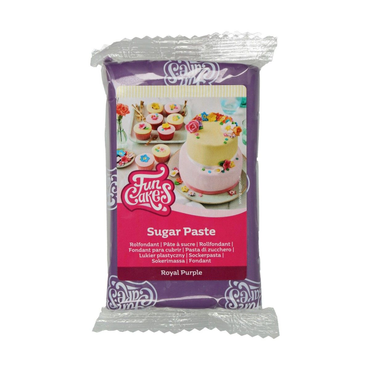 FunCakes - Sokerimassa Violetti 250 grammaa