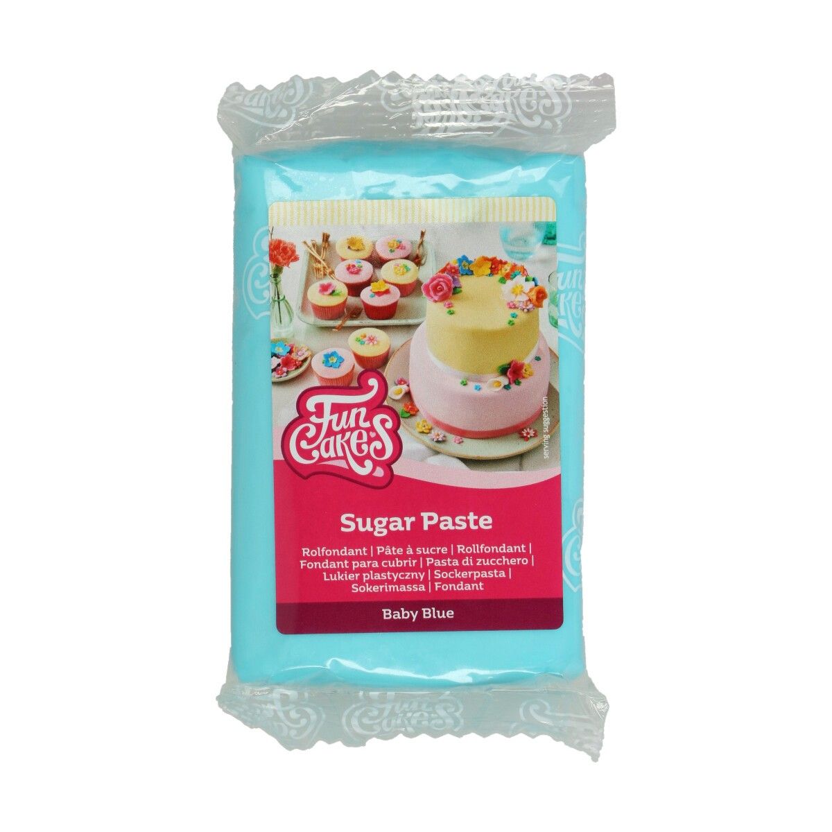 FunCakes - Sokerimassa Vaaleansininen 250 grammaa