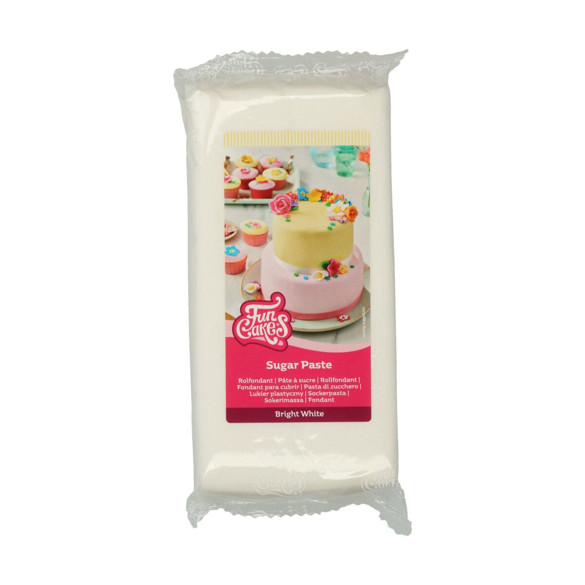 FunCakes - Sokerimassa Valkoinen 1 kg