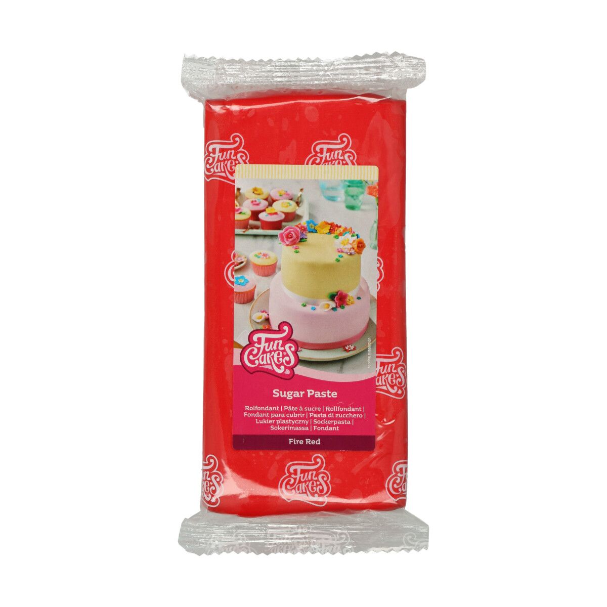 FunCakes - Sokerimassa Punainen 1 kg