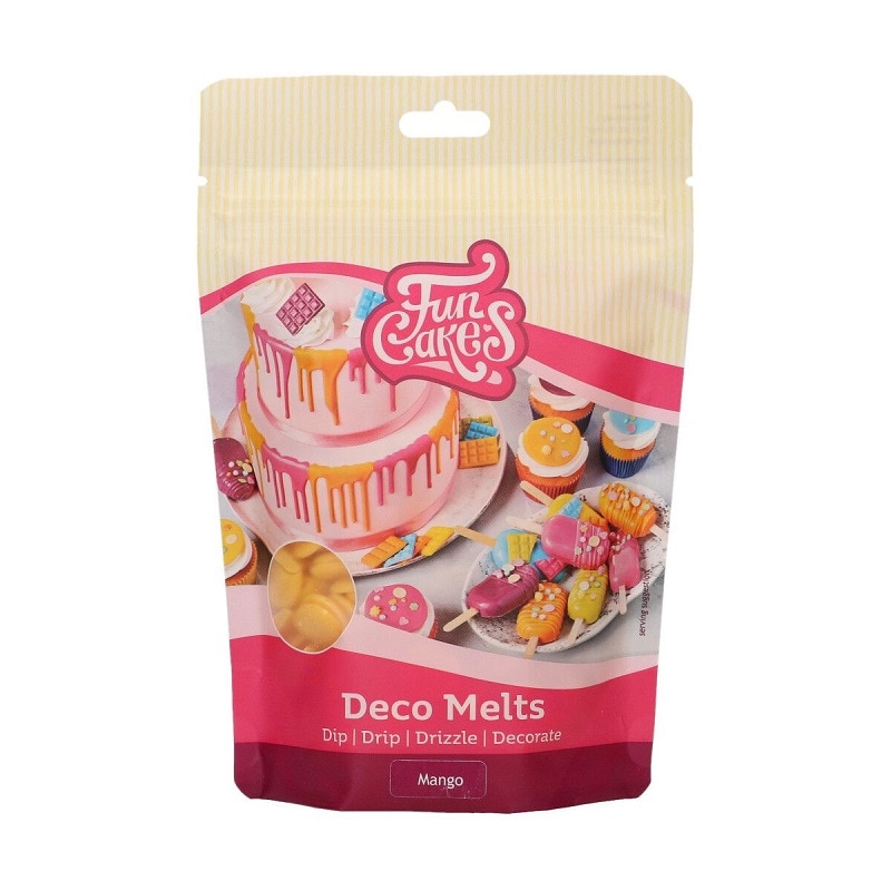 FunCakes - Deco Melts Mango 250 grammaa	