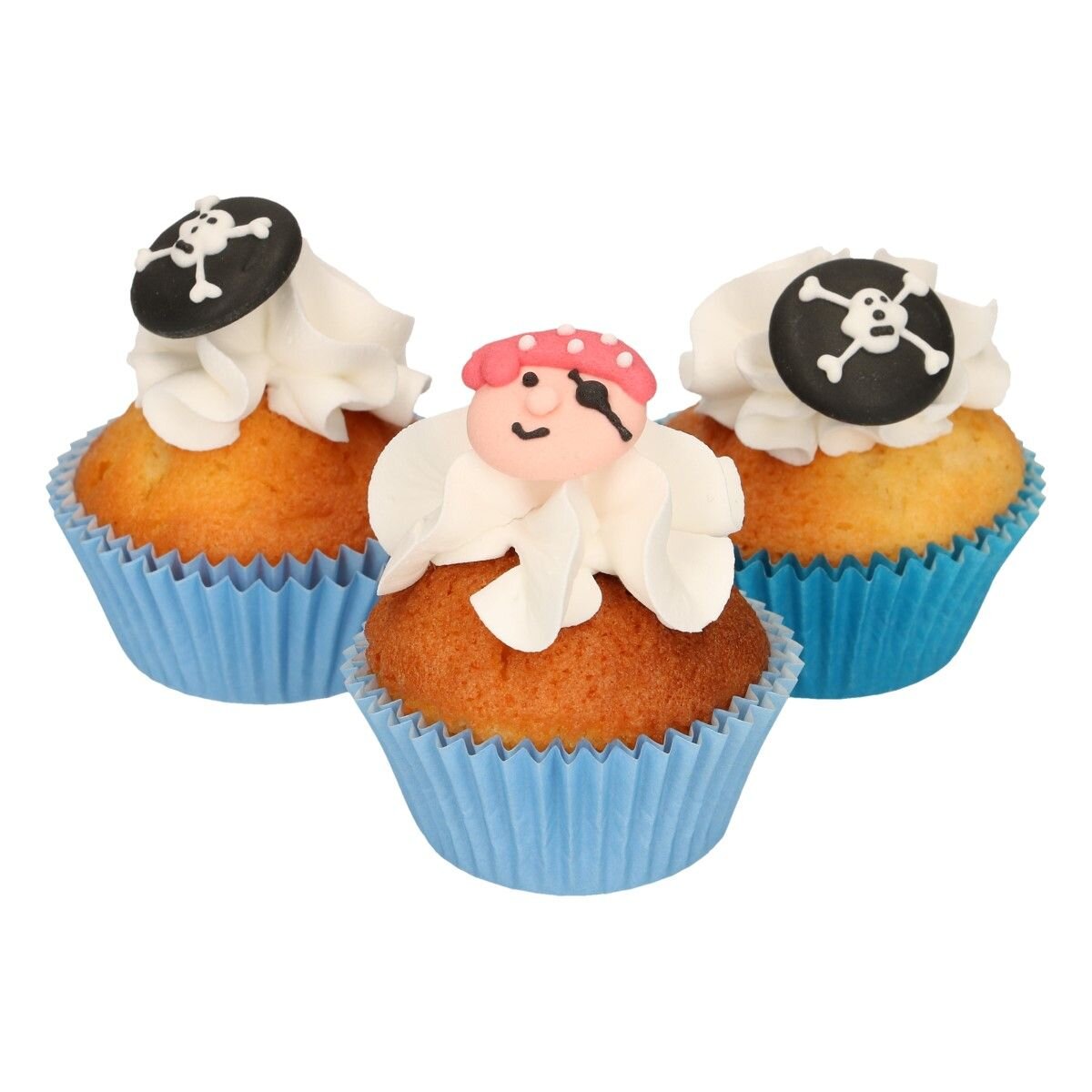 FunCakes - Sokerikoristeet Merirosvo 12 kpl