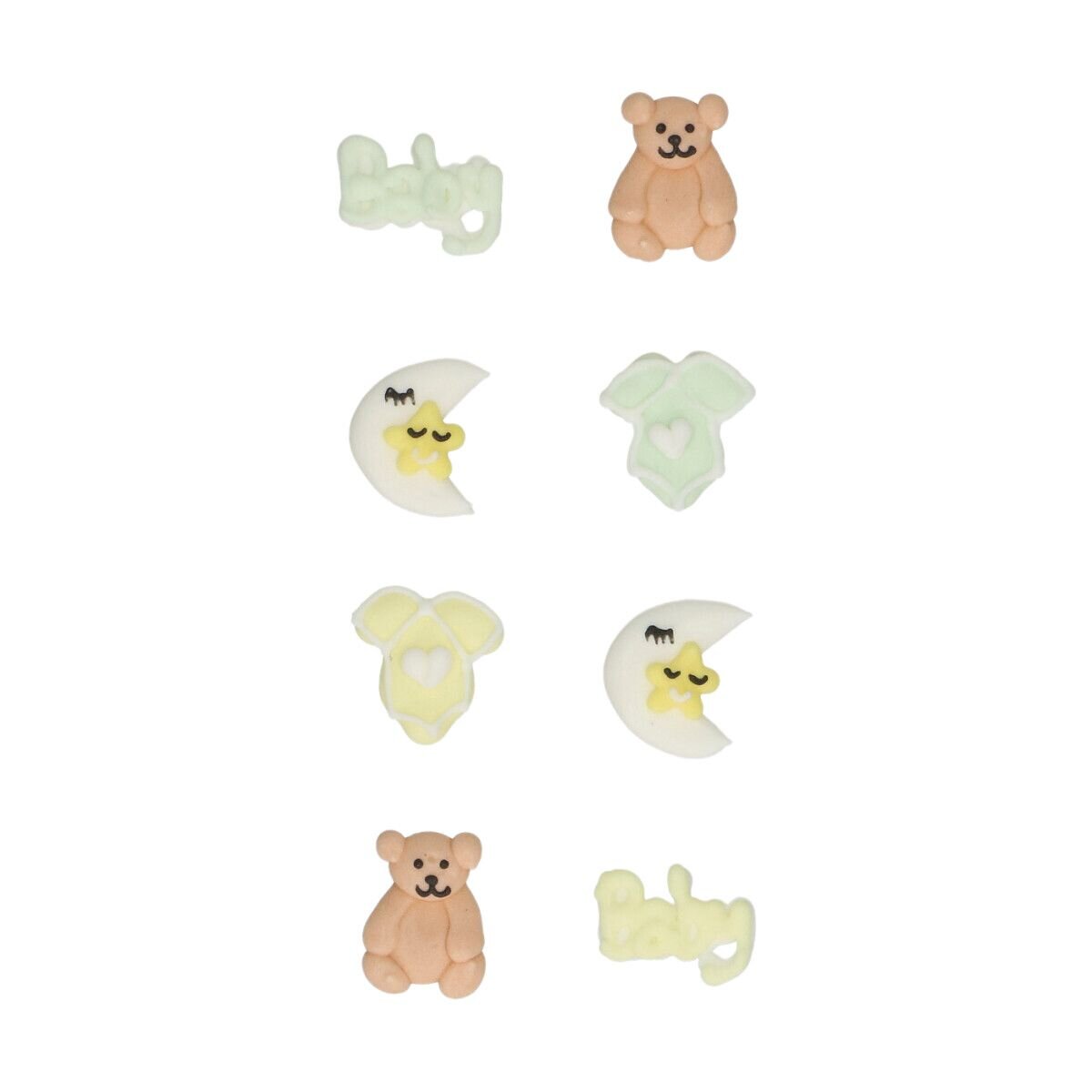 FunCakes - Sokerikoristeet Baby 8 kpl