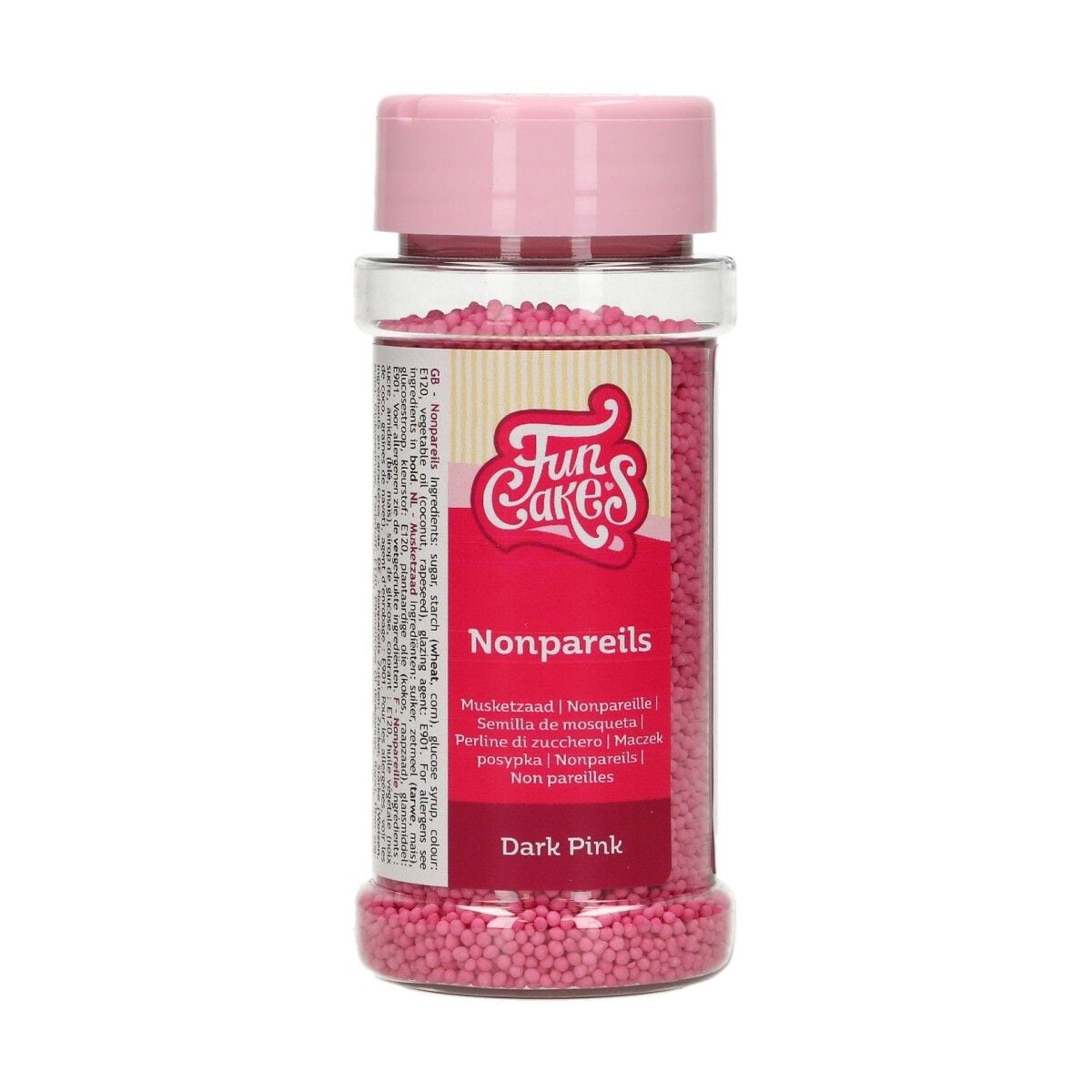 FunCakes - Sokerihelmet Pinkki 80 grammaa