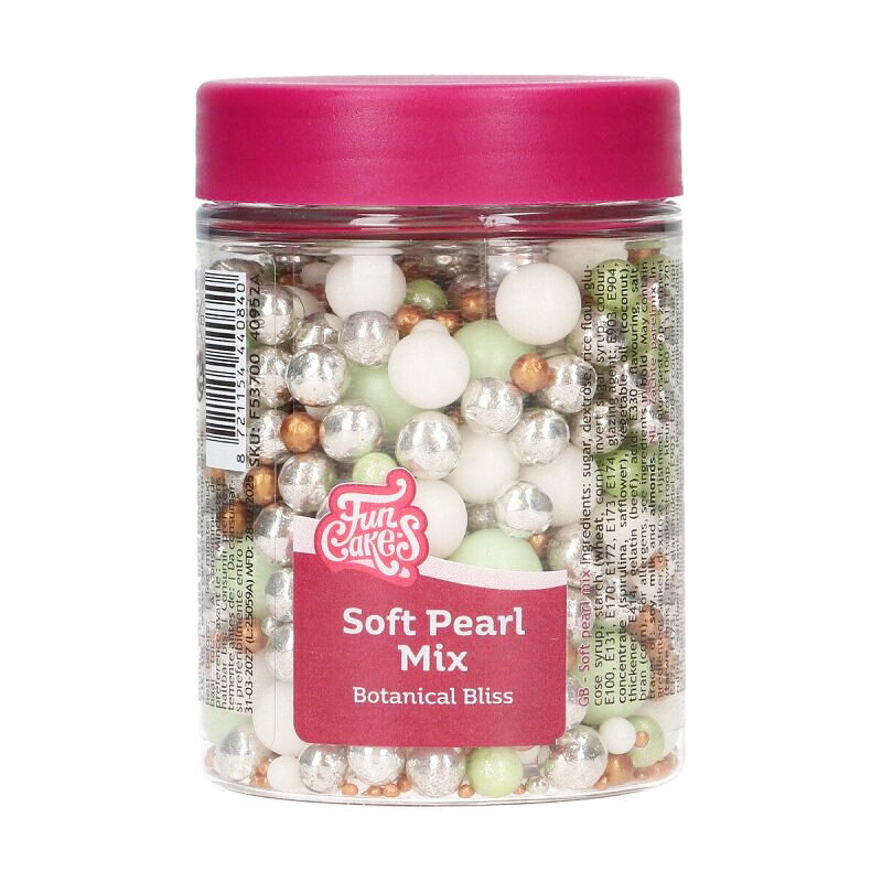 FunCakes Soft Pearls Botanical Bliss 80 grammaa