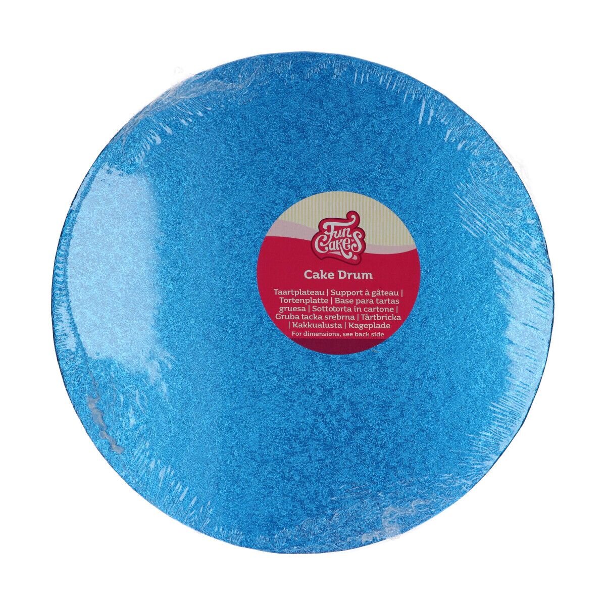 FunCakes - Kakkualusta Pyöreä Sininen 30,5 cm