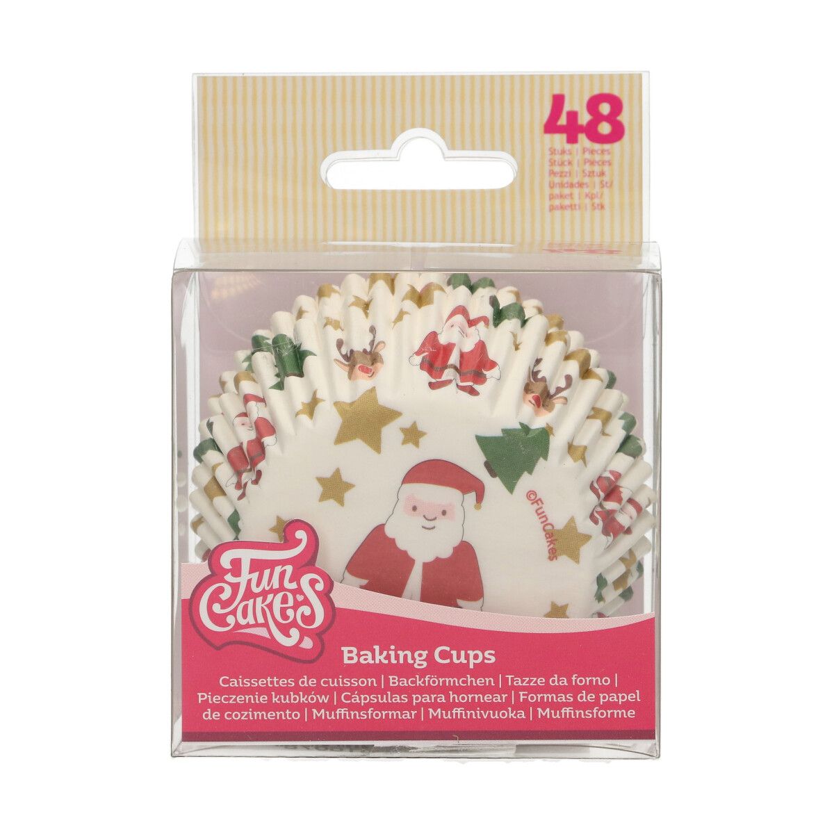 FunCakes - Muffinssivuoat Christmas 48 kpl