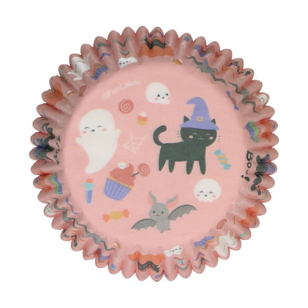 FunCakes - Muffinssivuoat Cute Halloween 48 kpl