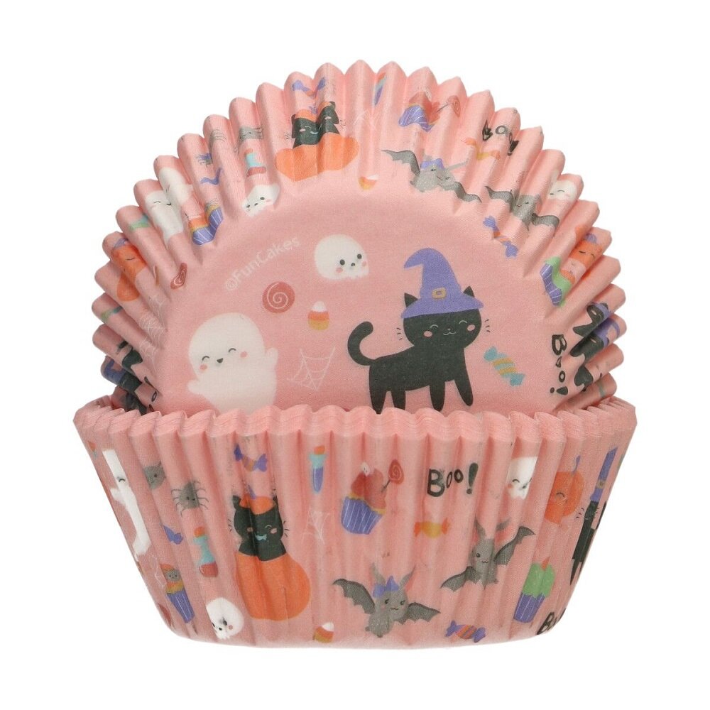 FunCakes - Muffinssivuoat Cute Halloween 48 kpl
