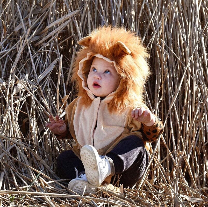Leijona Baby Cape Naamiaisasu 1-4 vuotta