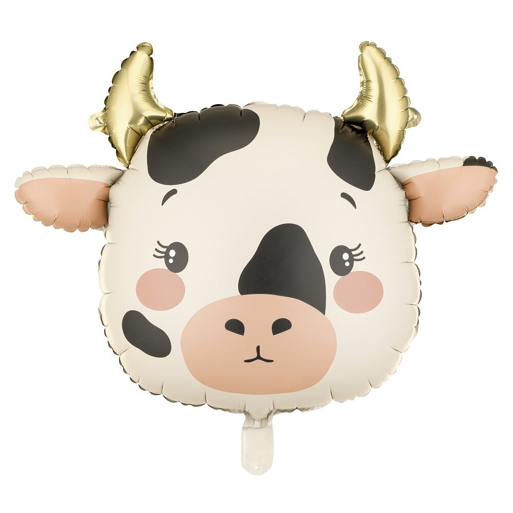 Folioilmapallo Lehmän kasvot 57 cm