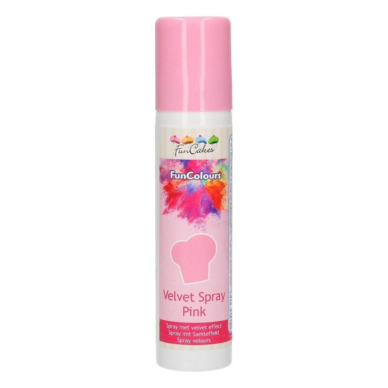 FunCakes - Syötävä Spray Vaaleanpunainen 100 ml	