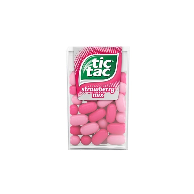 Tic Tac - Mansikka 18 grammaa