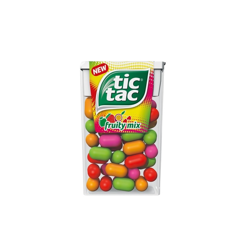 Tic Tac - Hedelmäsekoitus 18 grammaa