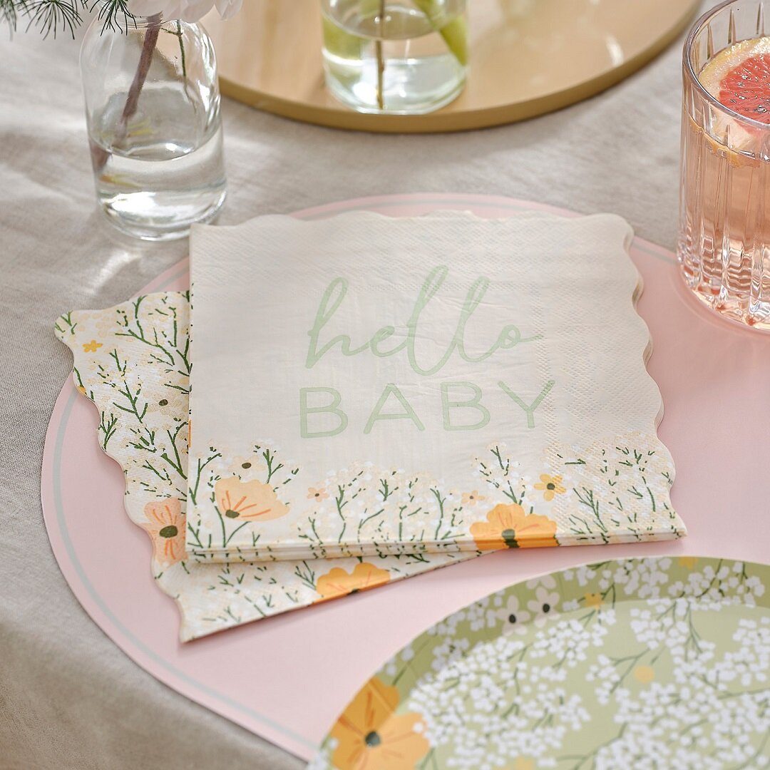 Floral Baby - Servetit 16 kpl