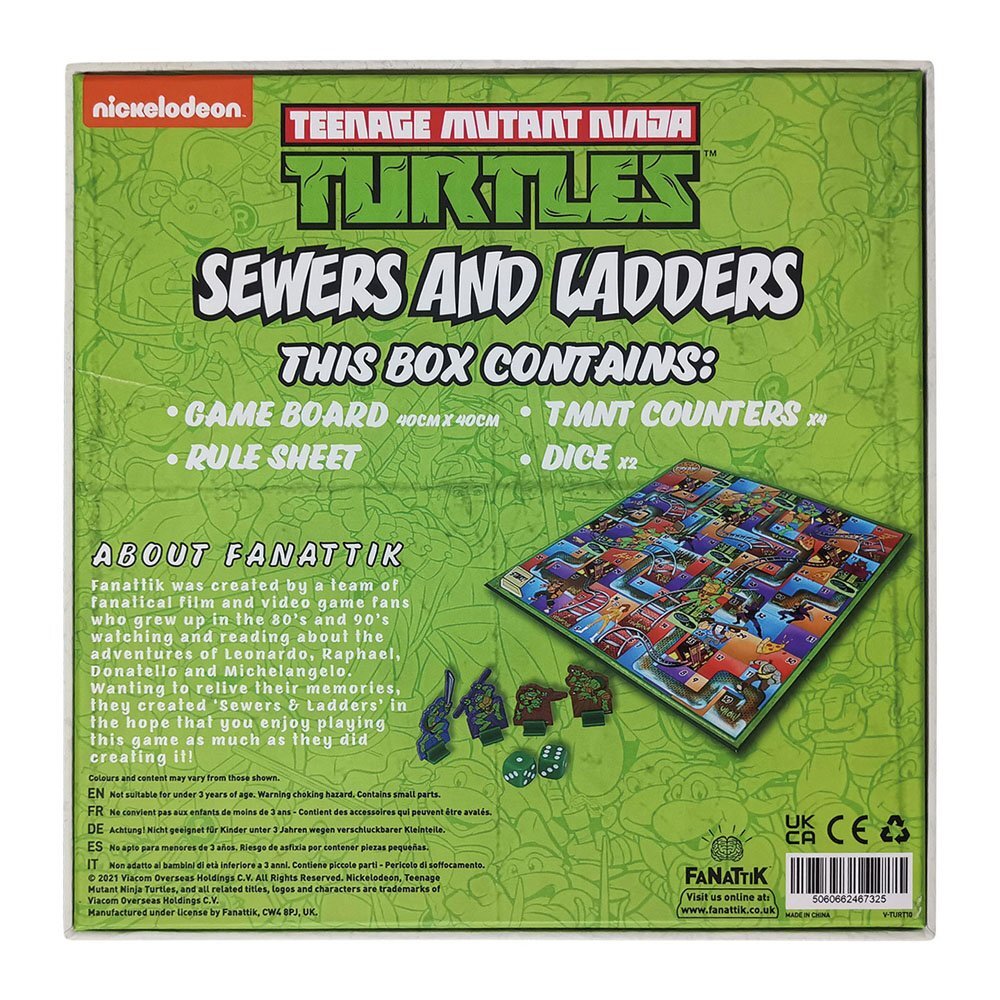 Turtles, Lautapeli Sewers & Ladders