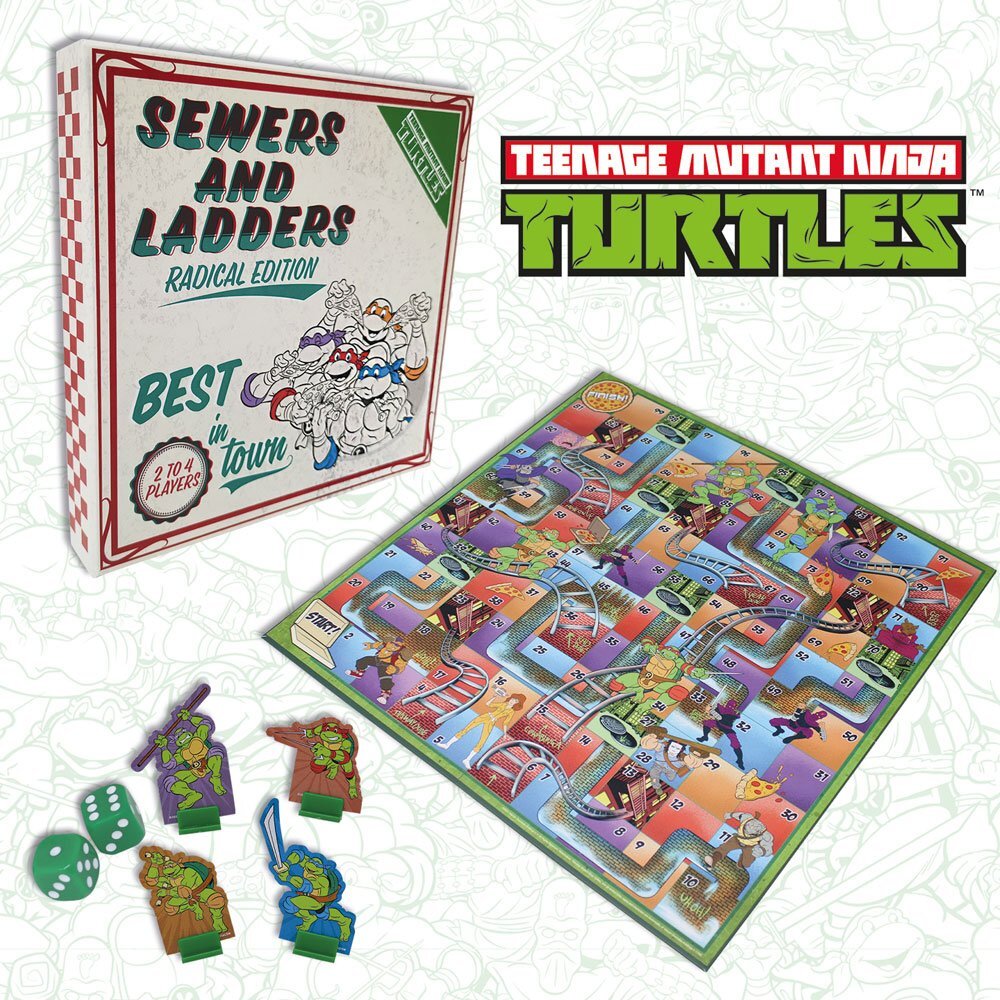 Turtles, Lautapeli Sewers & Ladders