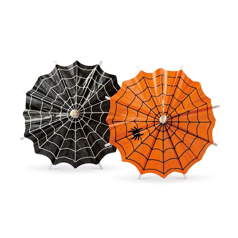 Halloween PÖÖ! Sateenvarjotikut 8 kpl
