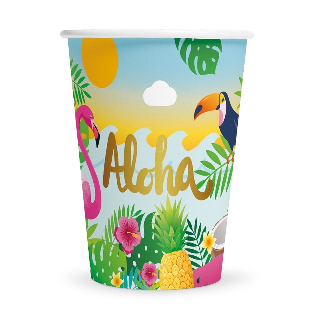 Aloha Pahvimukit 8 kpl