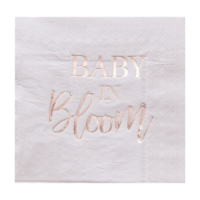 Baby in Bloom - Servetit 16 kpl