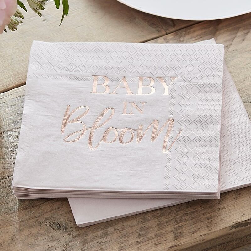 Baby in Bloom - Servetit 16 kpl