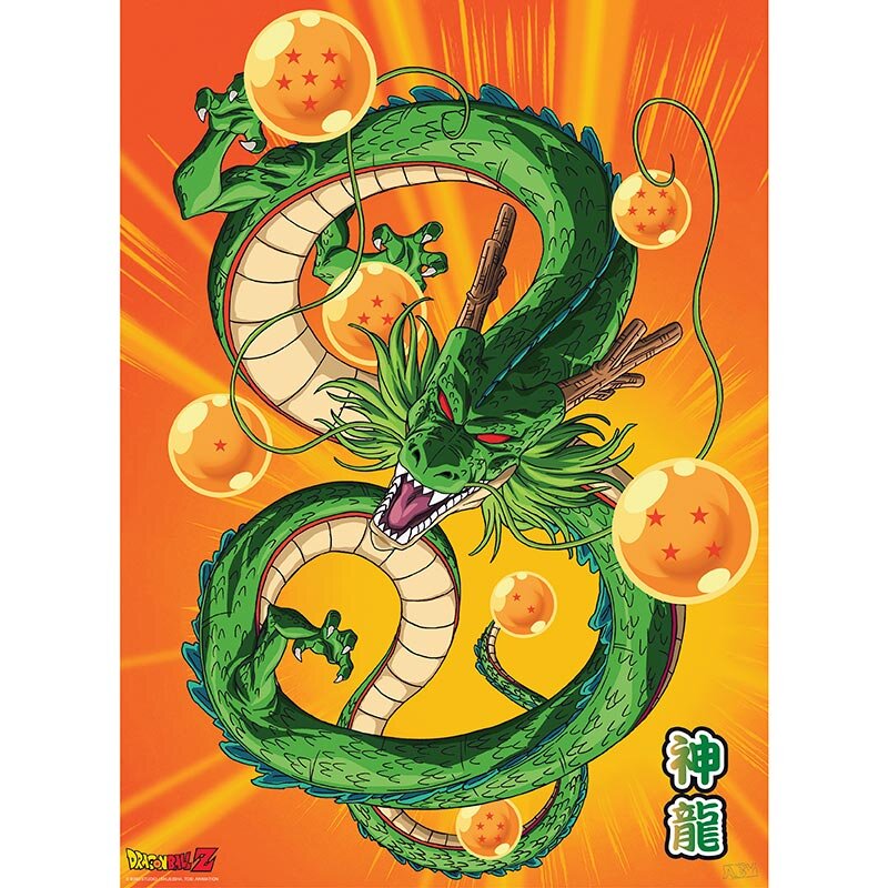 Dragon Ball Z - Julisteet Chibi Goku & Shenron 2 kpl