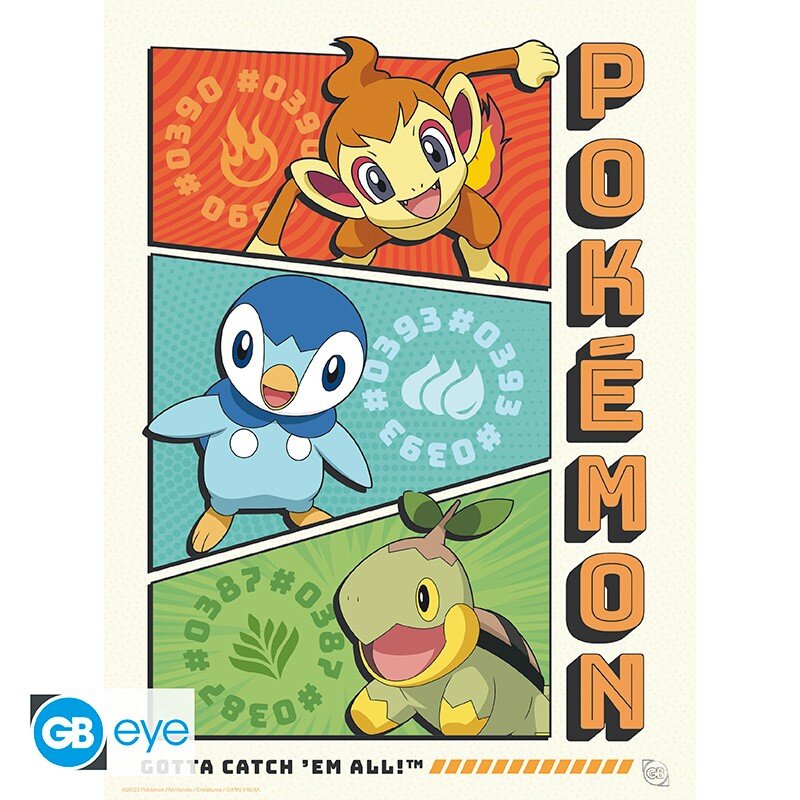 Pokémon - A4 Julisteet 9 kpl