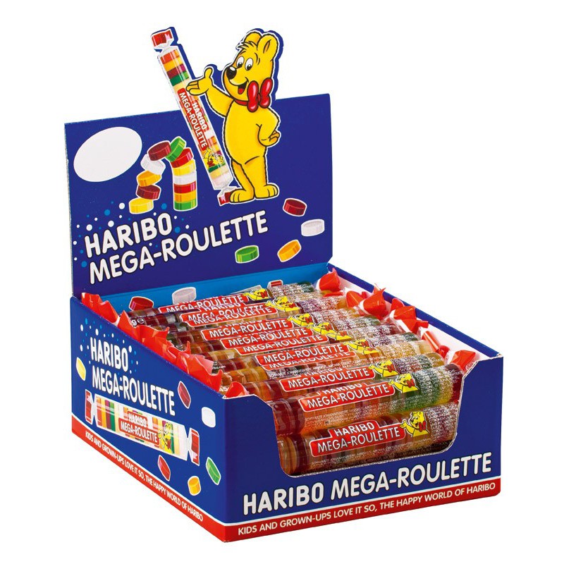 Mega Roulette Hedelmä 45 grammaa - myydään kappaleittain