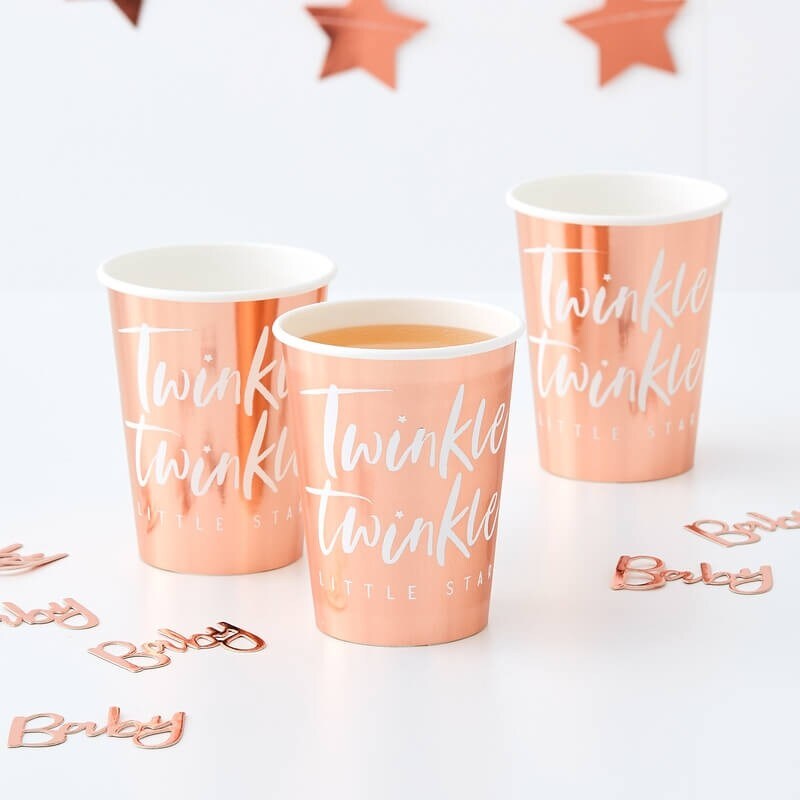 Twinkle Twinkle - Pahvimukit 8 kpl