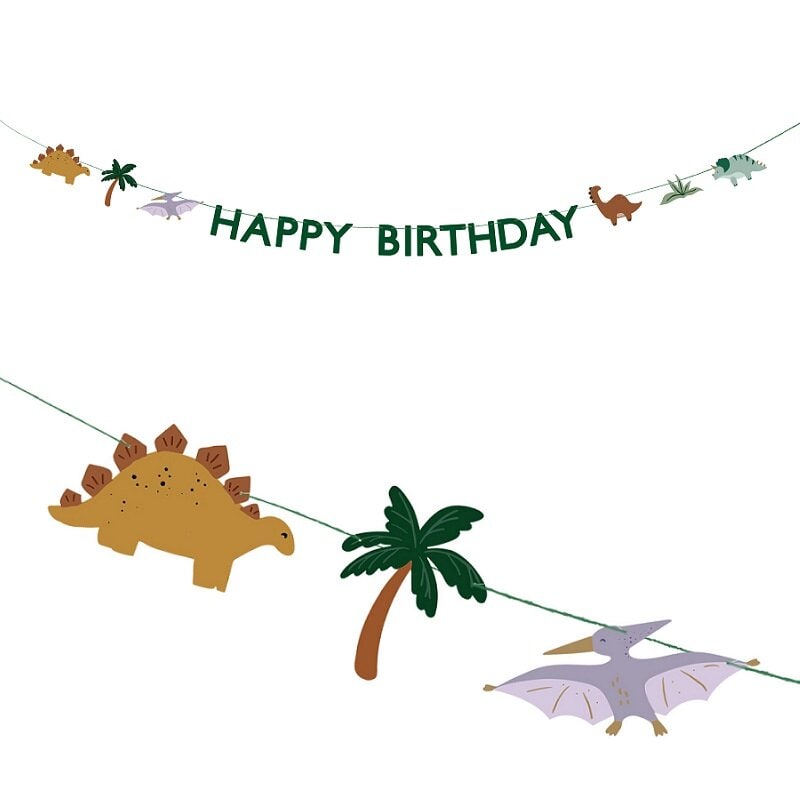 Dinosaurus - Viirinauha Happy Birthday