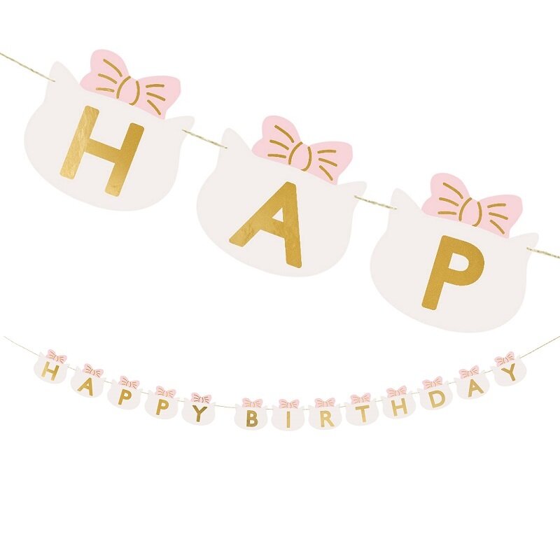 Cat Paws - Viirinauha Happy Birthday 1,8 metriä