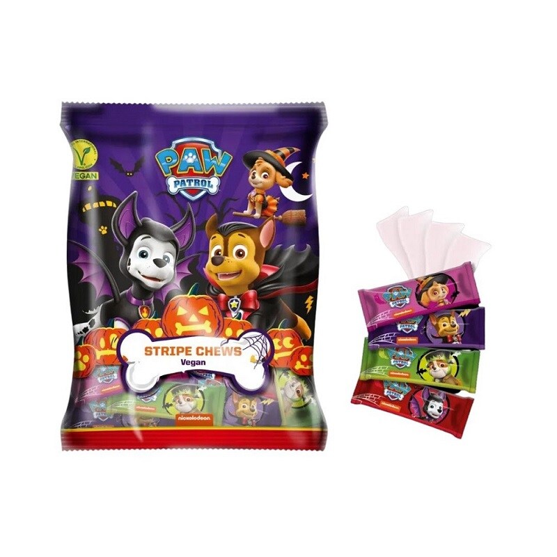 Ryhmä Hau Karkki Stripes Halloween 173 grammaa