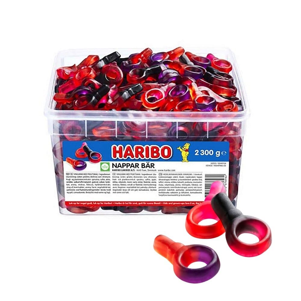 Haribo Nappar Marja Suurpakkaus 2,3 kg