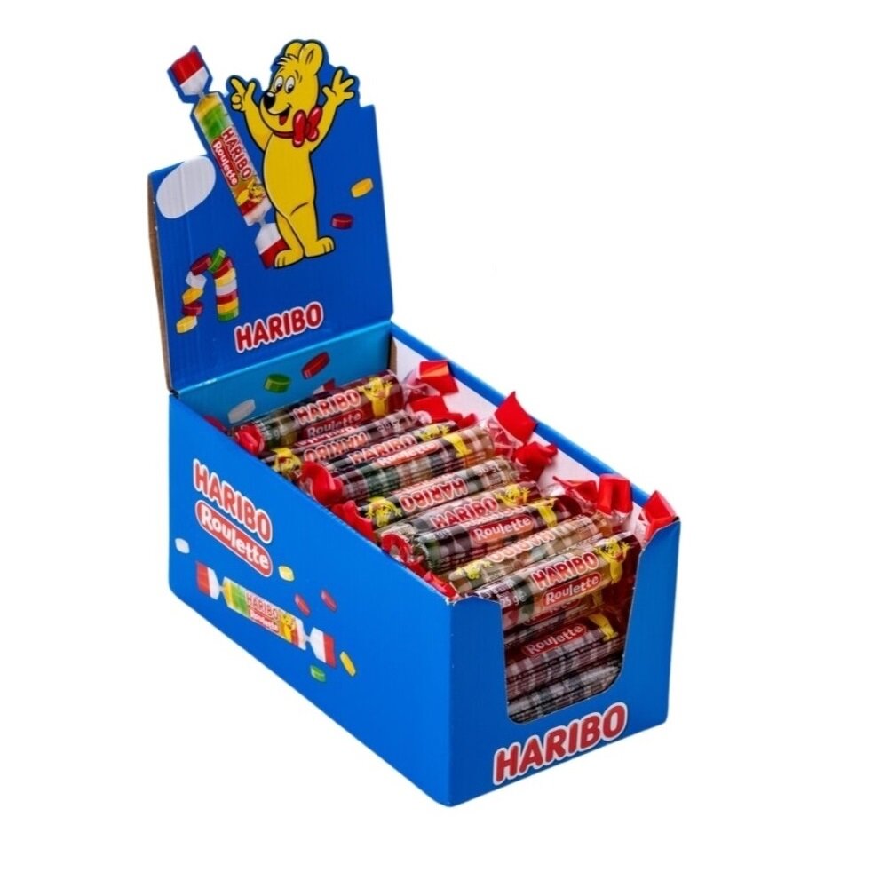 Haribo Roulette Hedelmä Suurpakkaus 1,25 kg