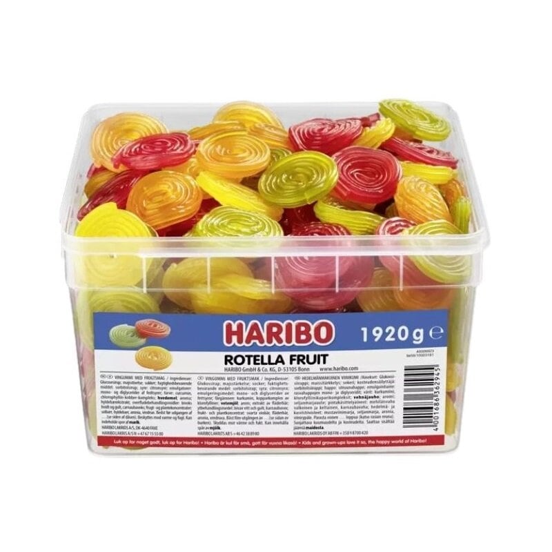 Haribo Rotella Fruit Suurpakkaus 1,92 kg