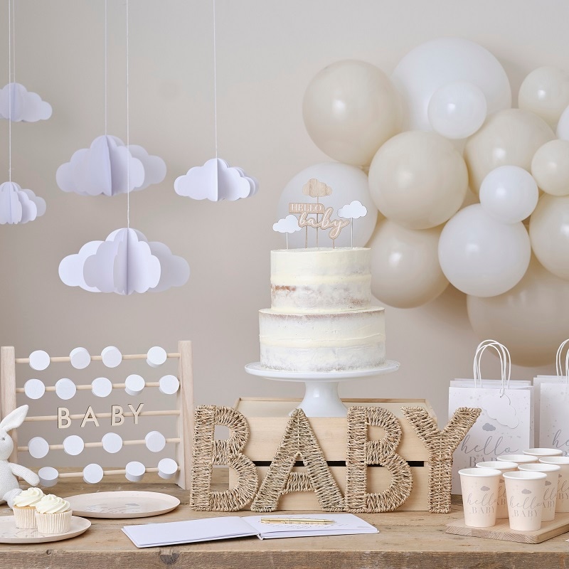 Hello Baby - Cake Toppers 4 kpl