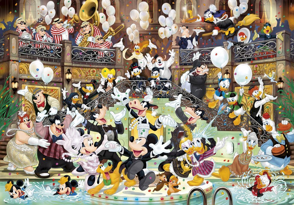 Clementoni Palapeli, Disney Characters Gala 6000 palaa