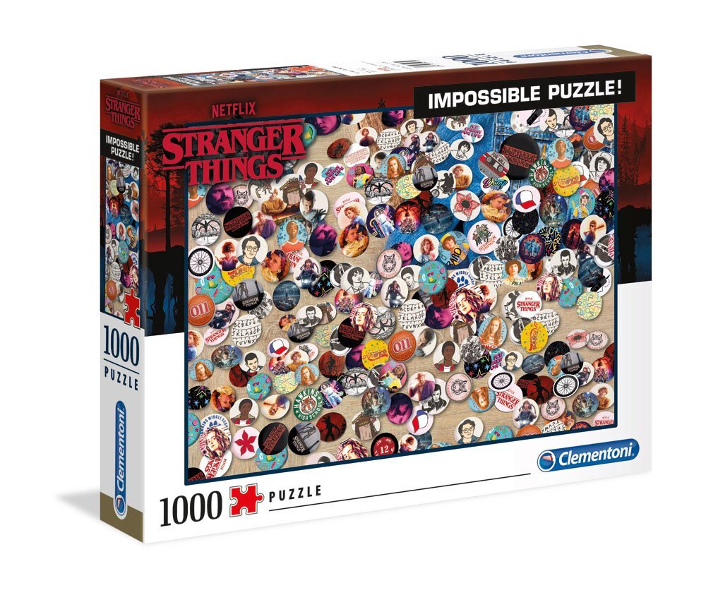 Clementoni Palapeli, Stranger Things Challenge 1000 palaa
