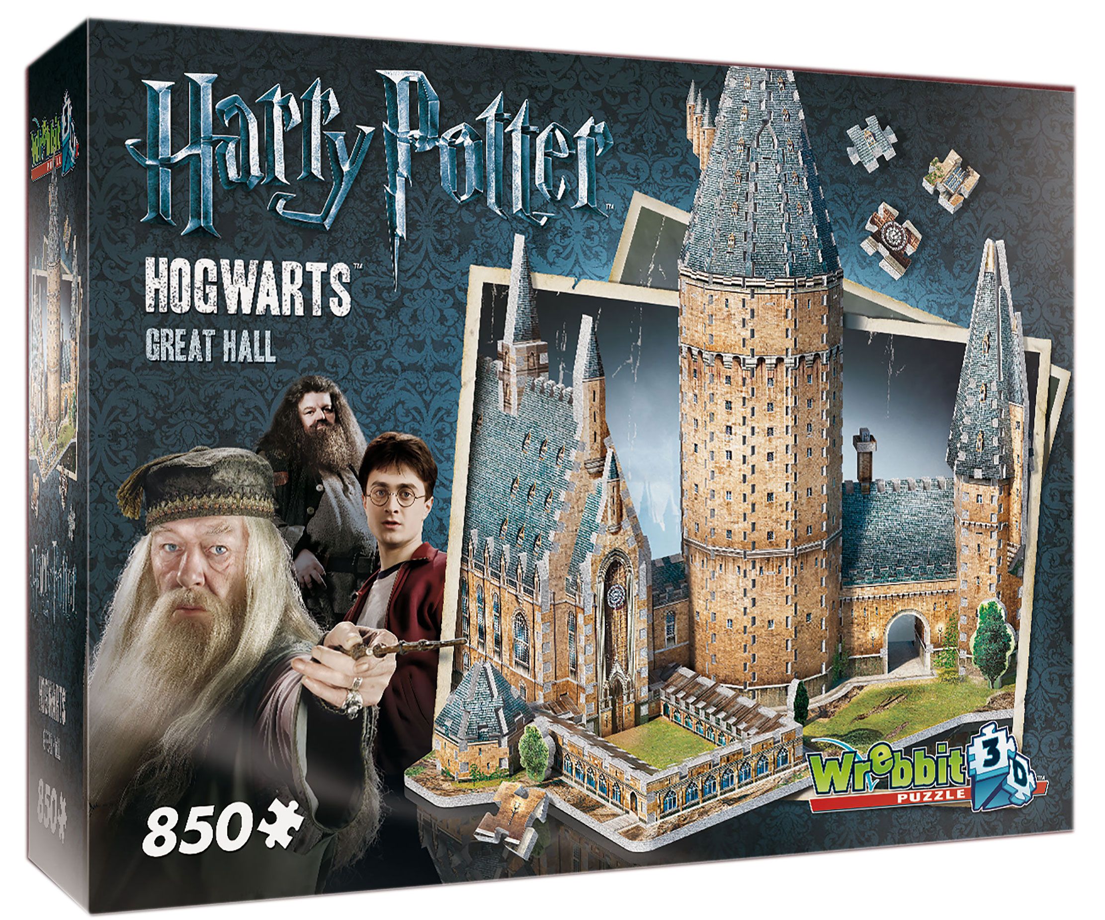 Harry Potter 3D Palapeli Suuri sali 850 palaa