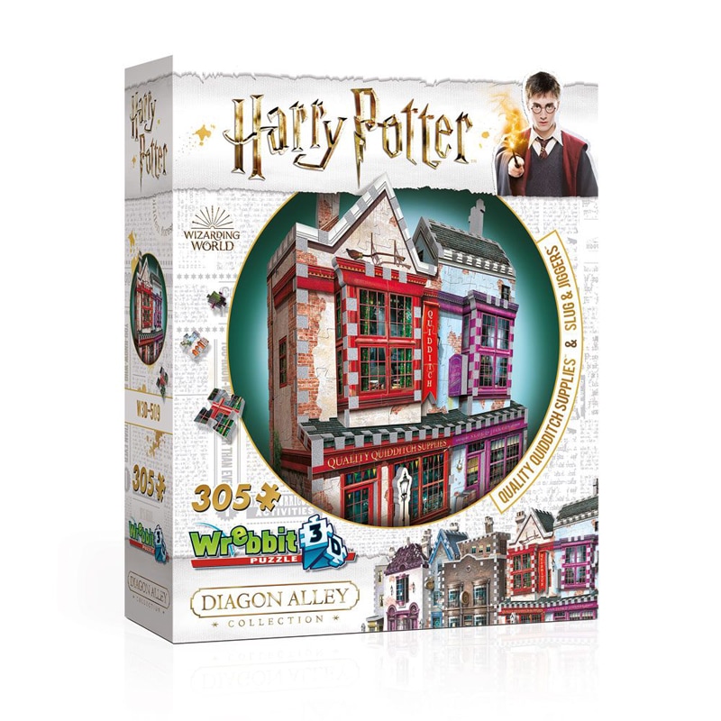 Harry Potter, 3D Palapeli Hienoja huispausvarusteita & Apoteekki 305 palaa