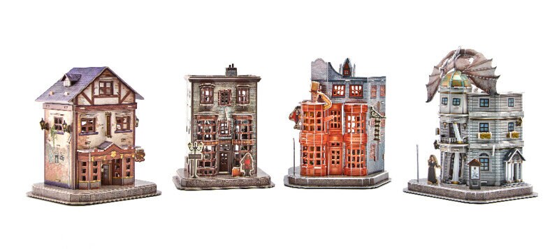 Harry Potter, 3D Palapeli Diagon Ally Set 273 palaa