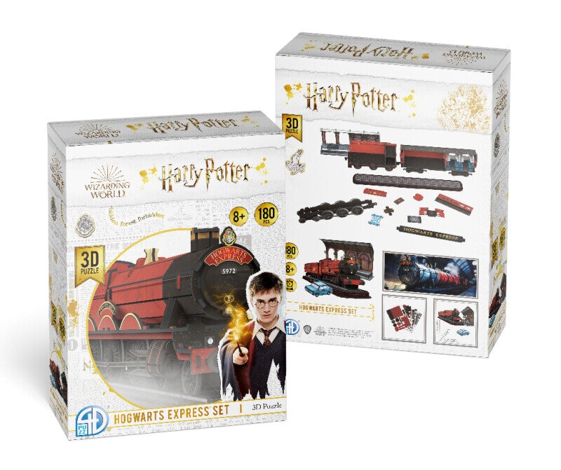 Harry Potter, 3D Palapeli Hogwarts Express Set 180 palaa