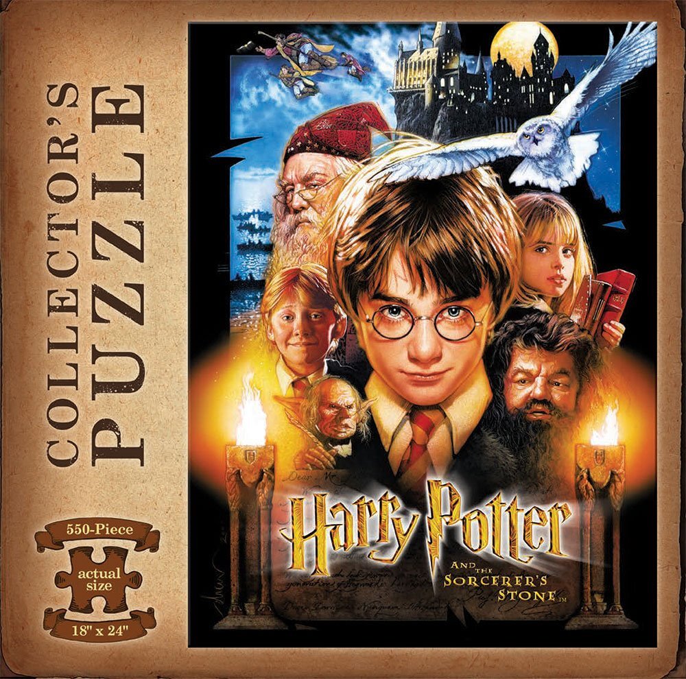 Harry Potter, Palapeli The Sorcerer's Stone Movie Poster 550 palaa