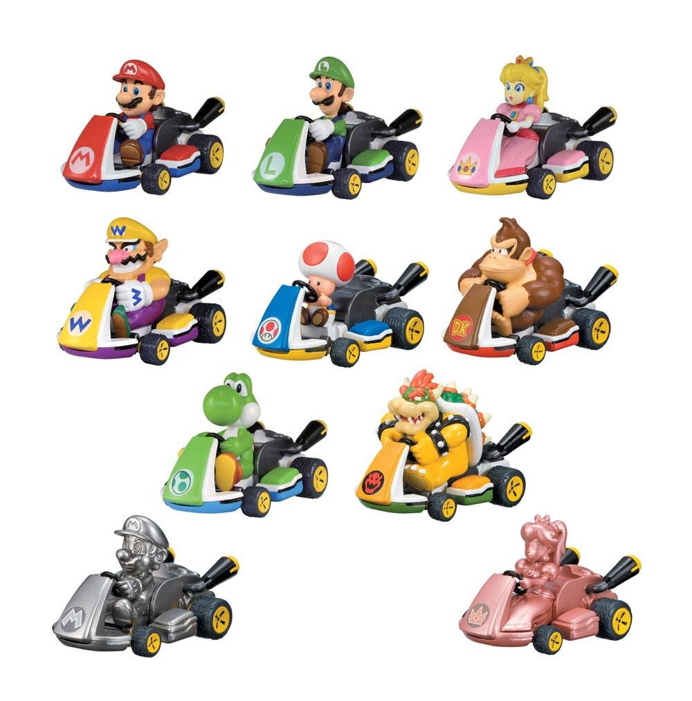 Super Mario, Mystery Pack Hahmot Mario Kart lajttelematon